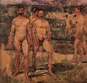 Edvard Munch Bather oil painting reproduction